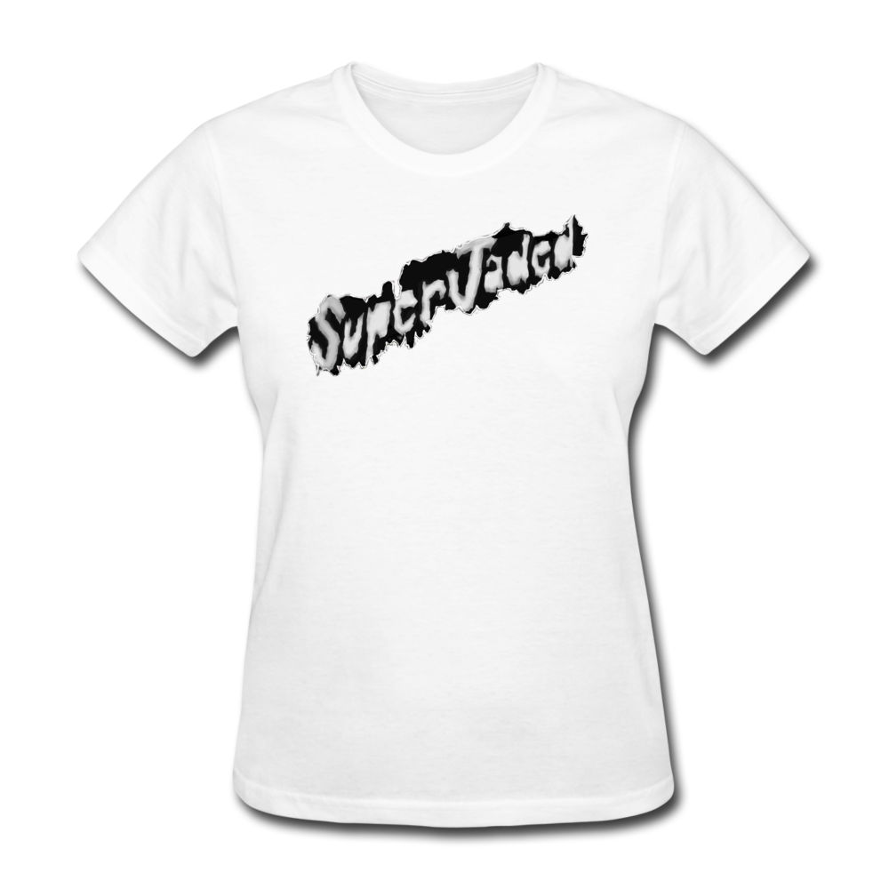 Women's SuperJaded Logo T-Shirt - white