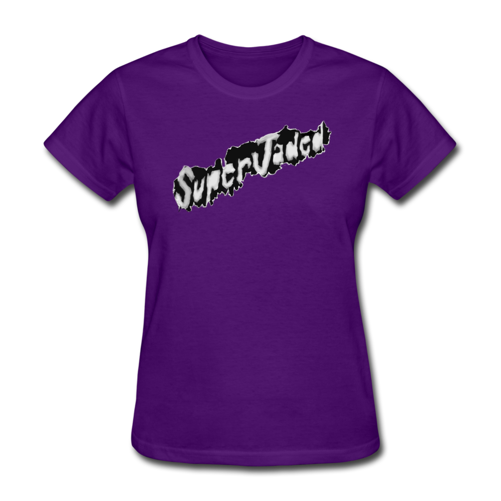 Women's SuperJaded Logo T-Shirt - purple