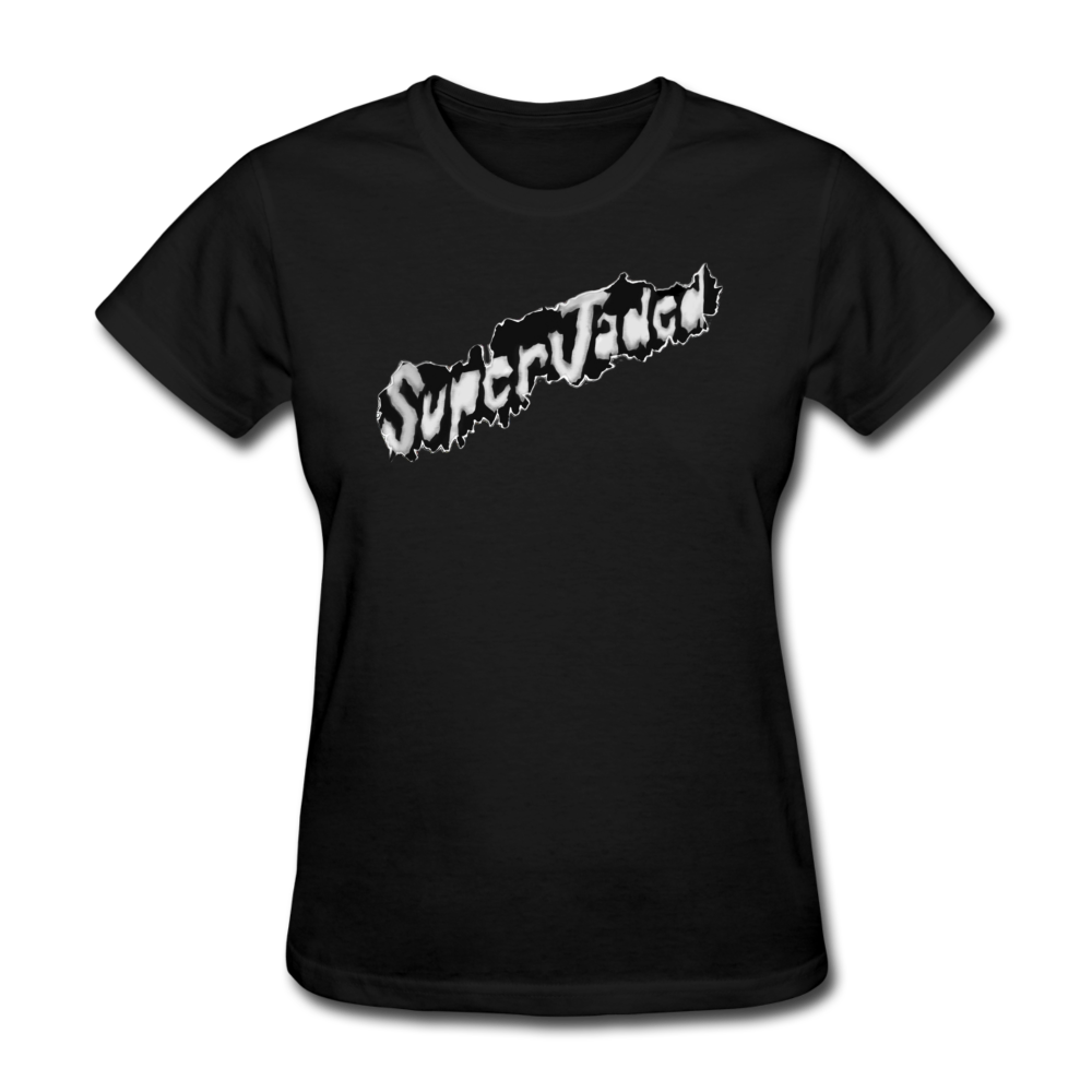 Women's SuperJaded Logo T-Shirt - black