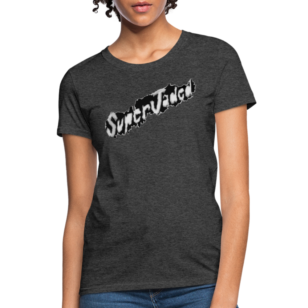 Women's SuperJaded Logo T-Shirt - heather black