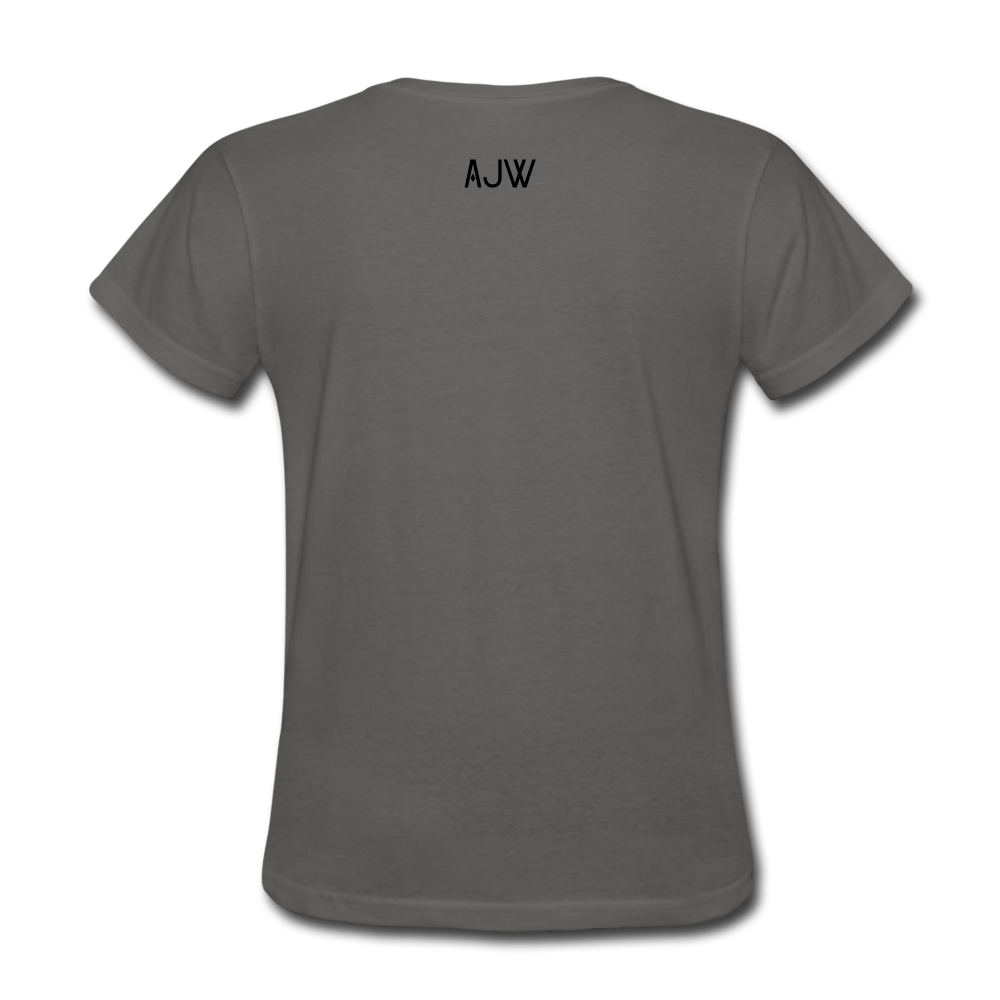 Women's SuperJaded Logo T-Shirt - charcoal