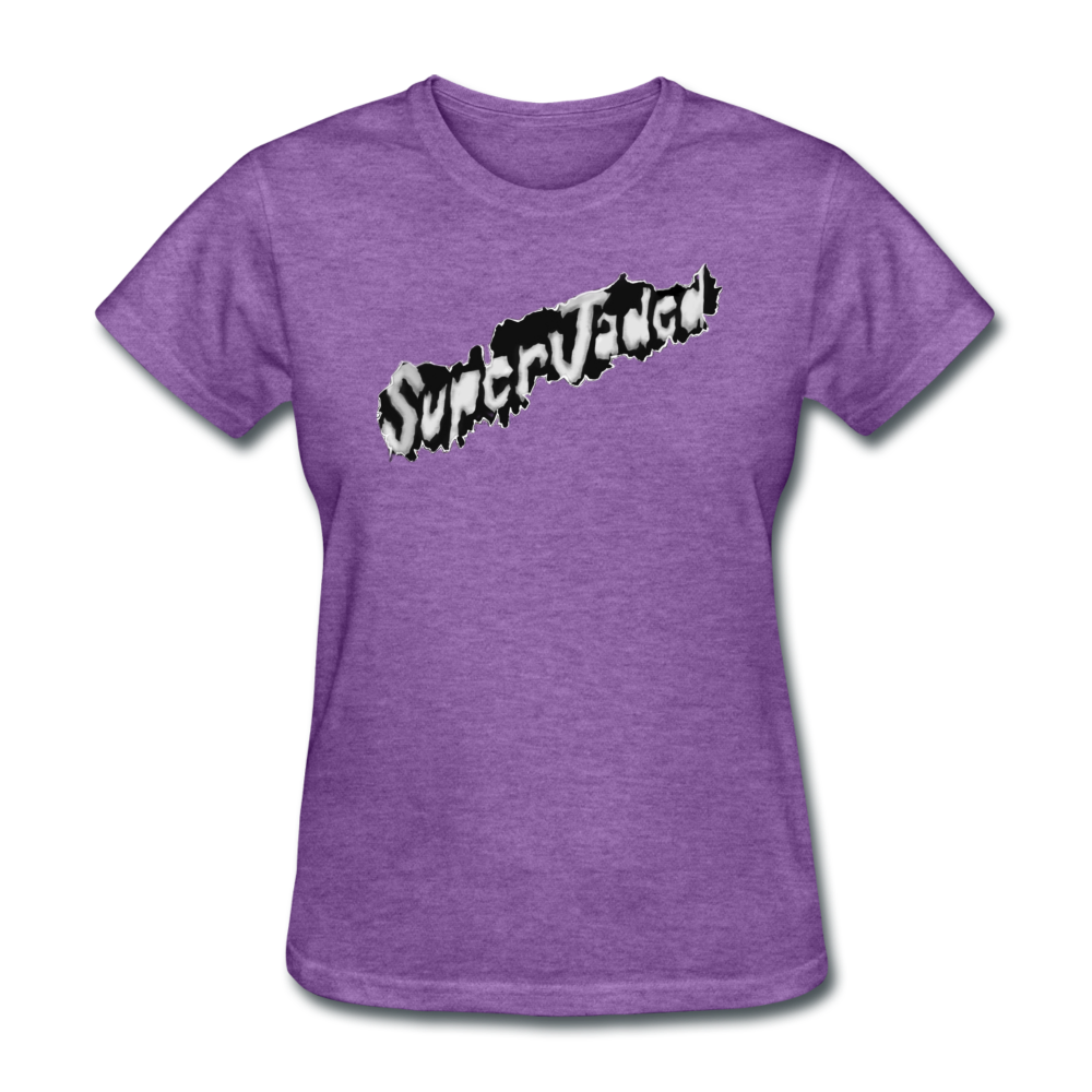 Women's SuperJaded Logo T-Shirt - purple heather