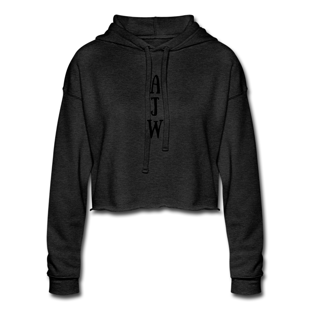 Women's SuperJaded X Cropped Hoodie - deep heather