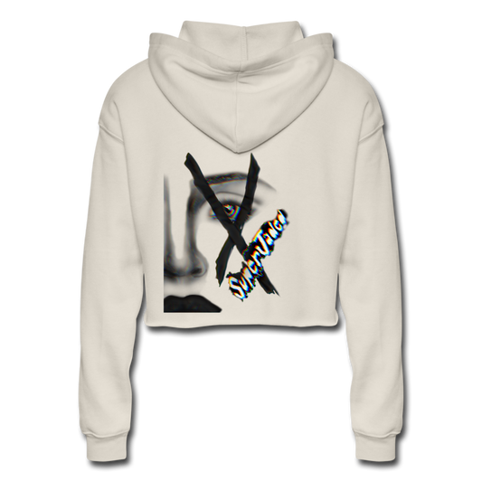 Women's SuperJaded X Cropped Hoodie - dust