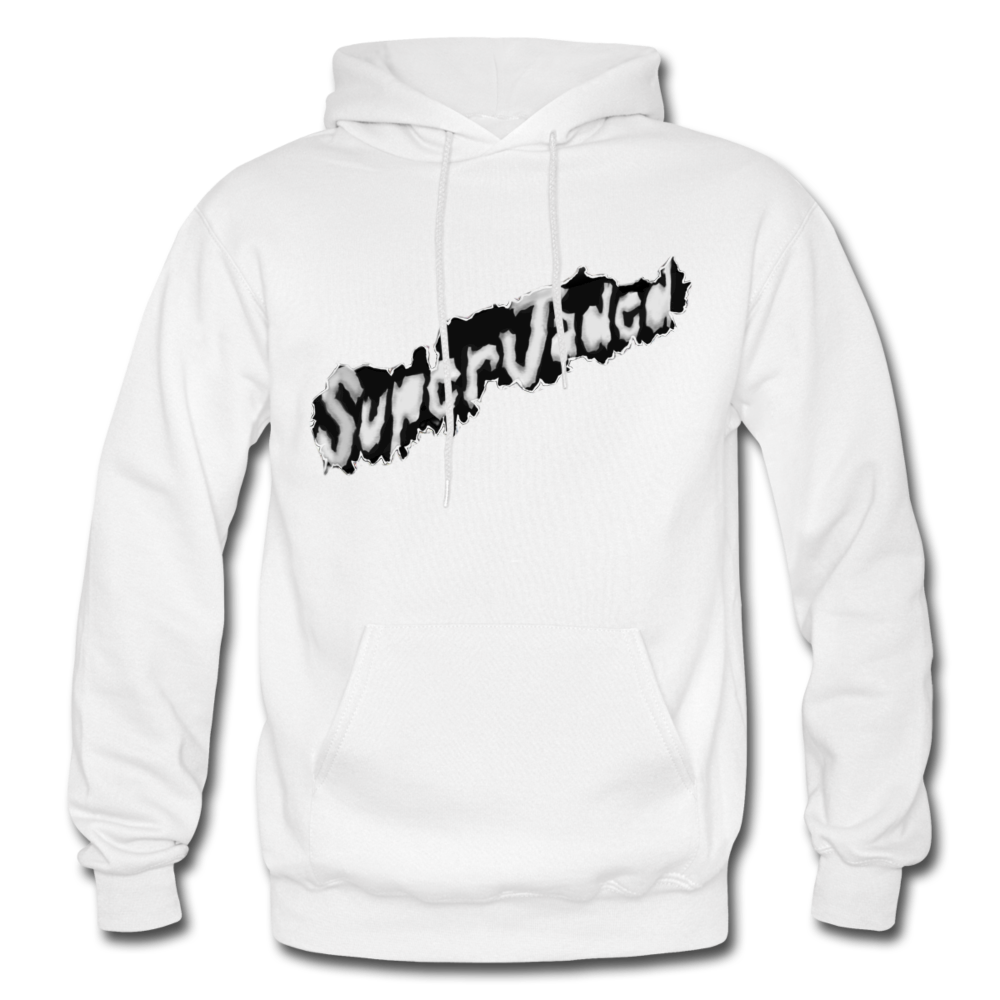 Unisex SuperJaded Refills Required Heavy Blend Hoodie - white