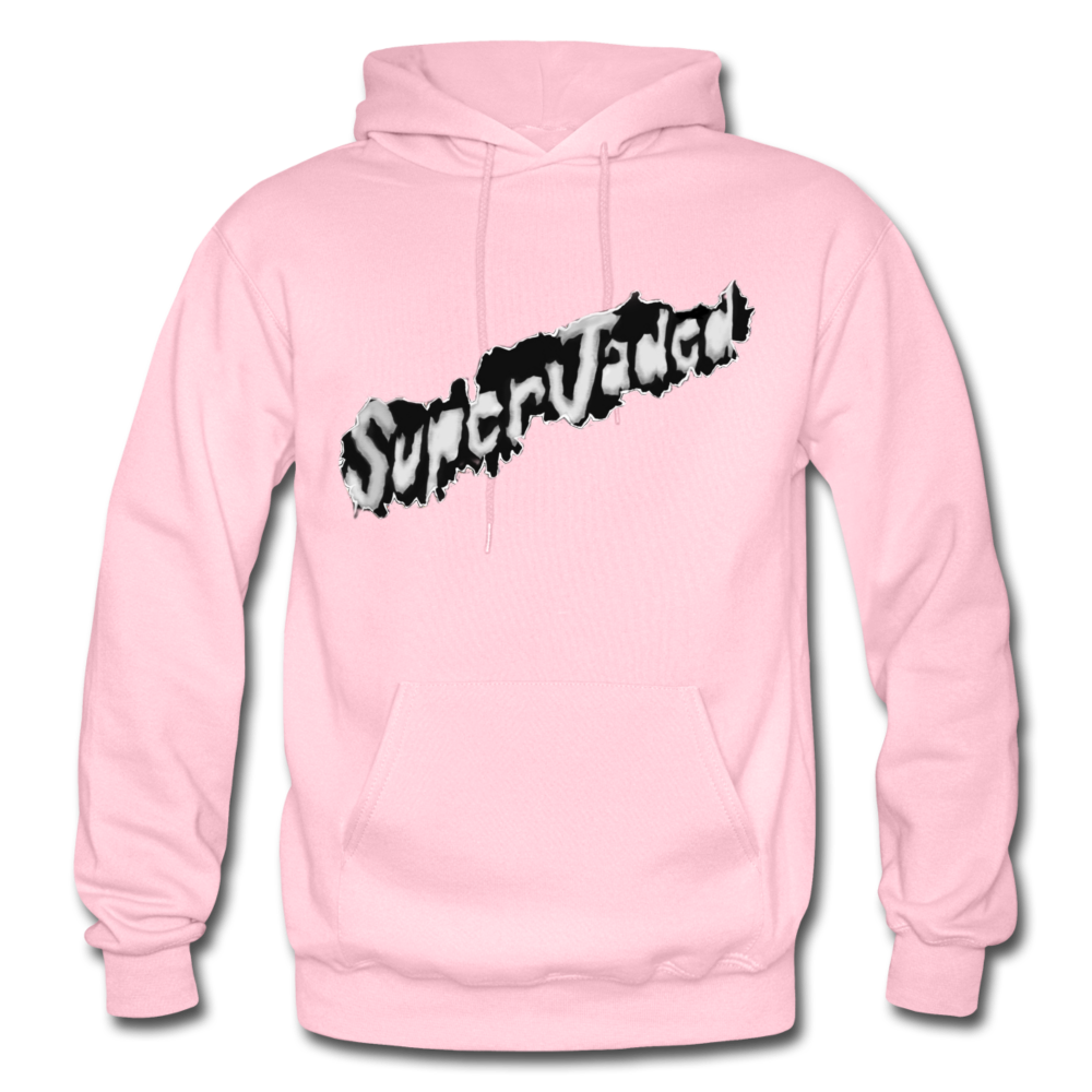 Unisex SuperJaded Refills Required Heavy Blend Hoodie - light pink