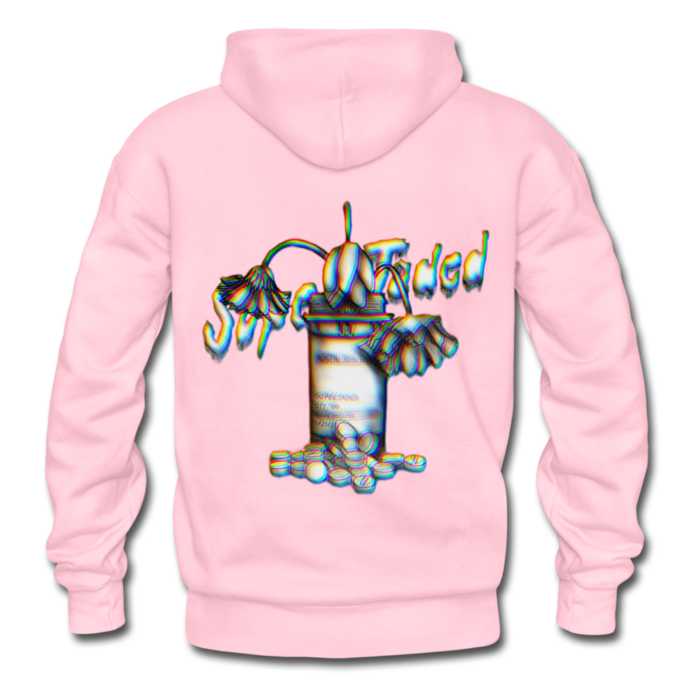 Unisex SuperJaded Refills Required Heavy Blend Hoodie - light pink