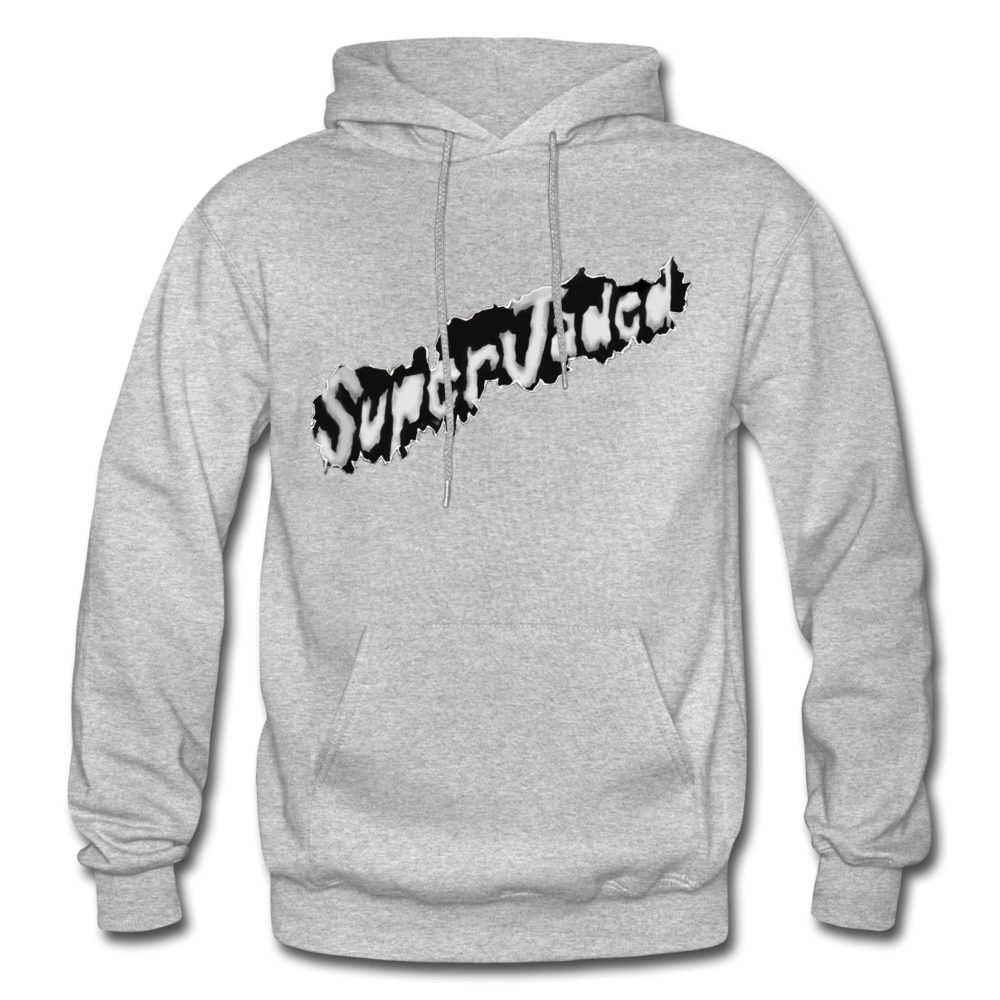 Unisex SuperJaded Refills Required Heavy Blend Hoodie - heather gray