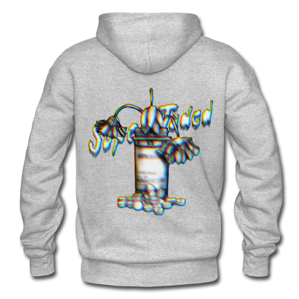 Unisex SuperJaded Refills Required Heavy Blend Hoodie - heather gray