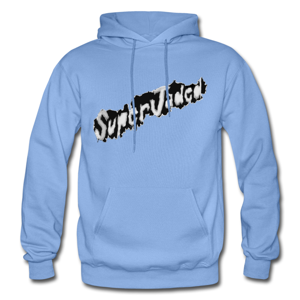 Unisex SuperJaded Refills Required Heavy Blend Hoodie - carolina blue