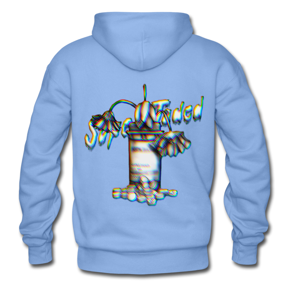 Unisex SuperJaded Refills Required Heavy Blend Hoodie - carolina blue