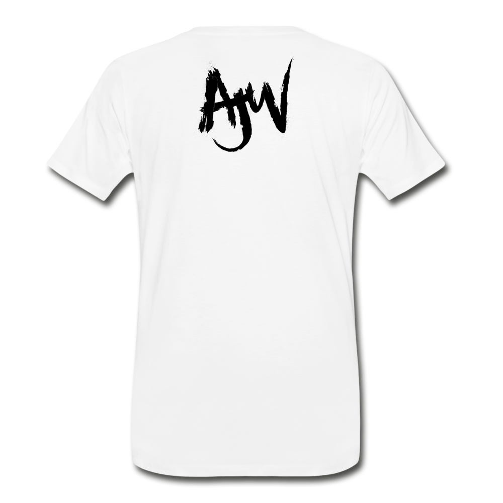 Men's Phoneline Premium T-Shirt - white