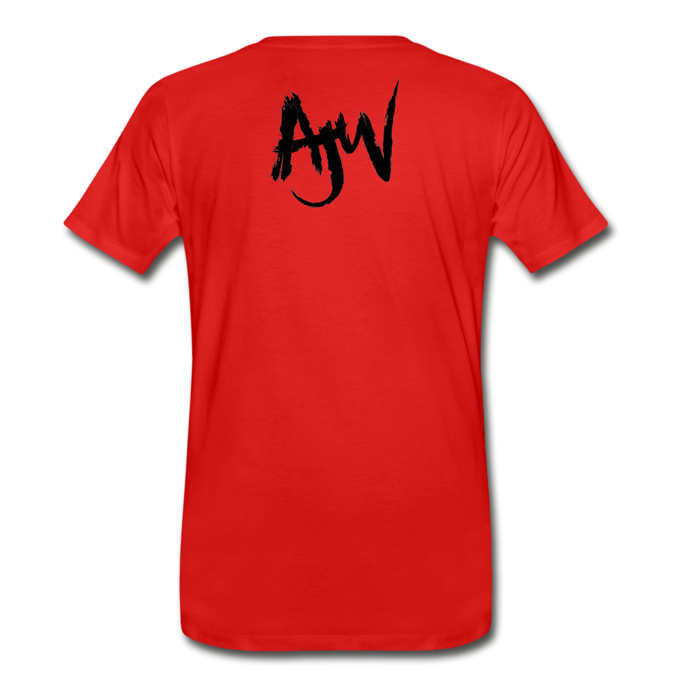 Men's Phoneline Premium T-Shirt - red