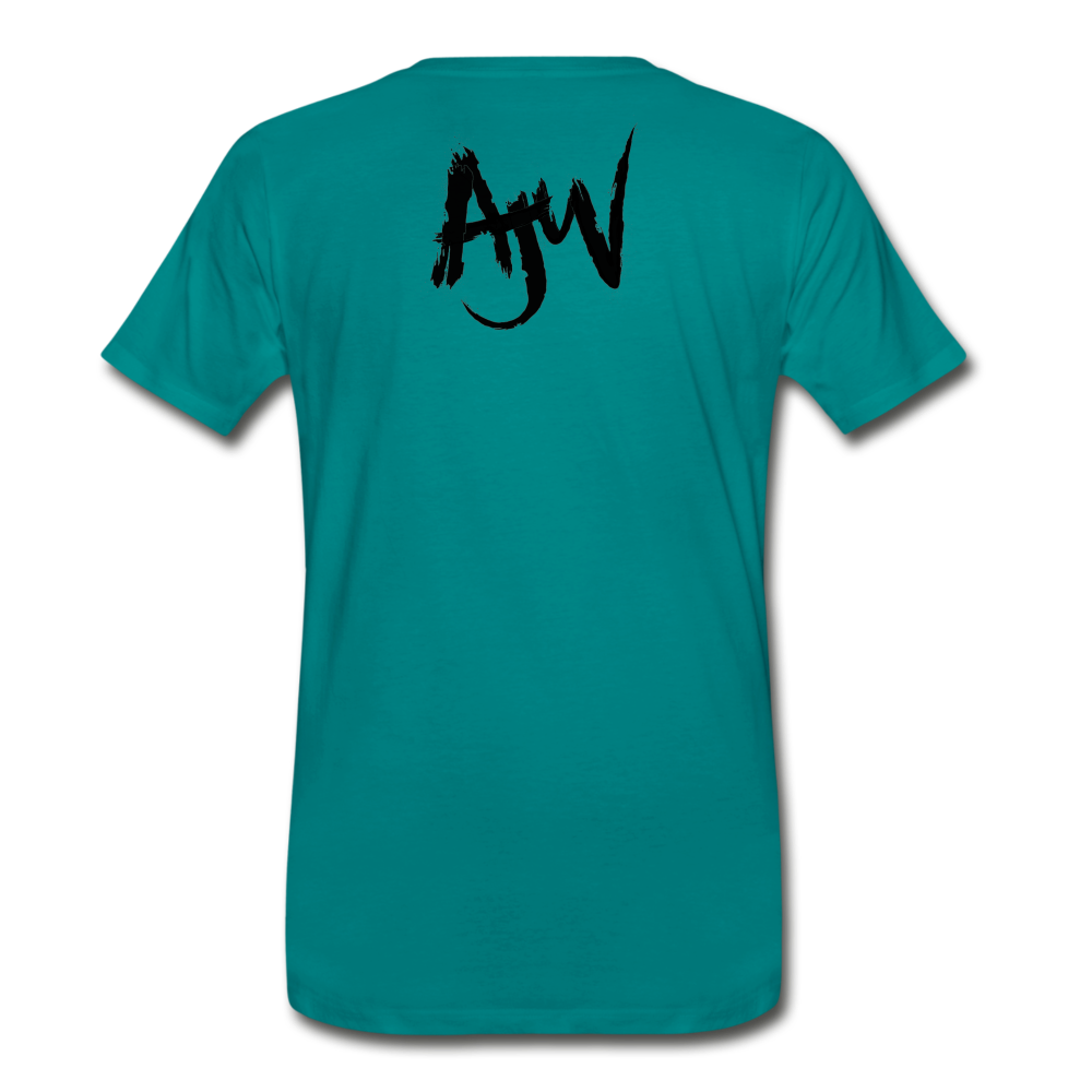 Men's Phoneline Premium T-Shirt - teal