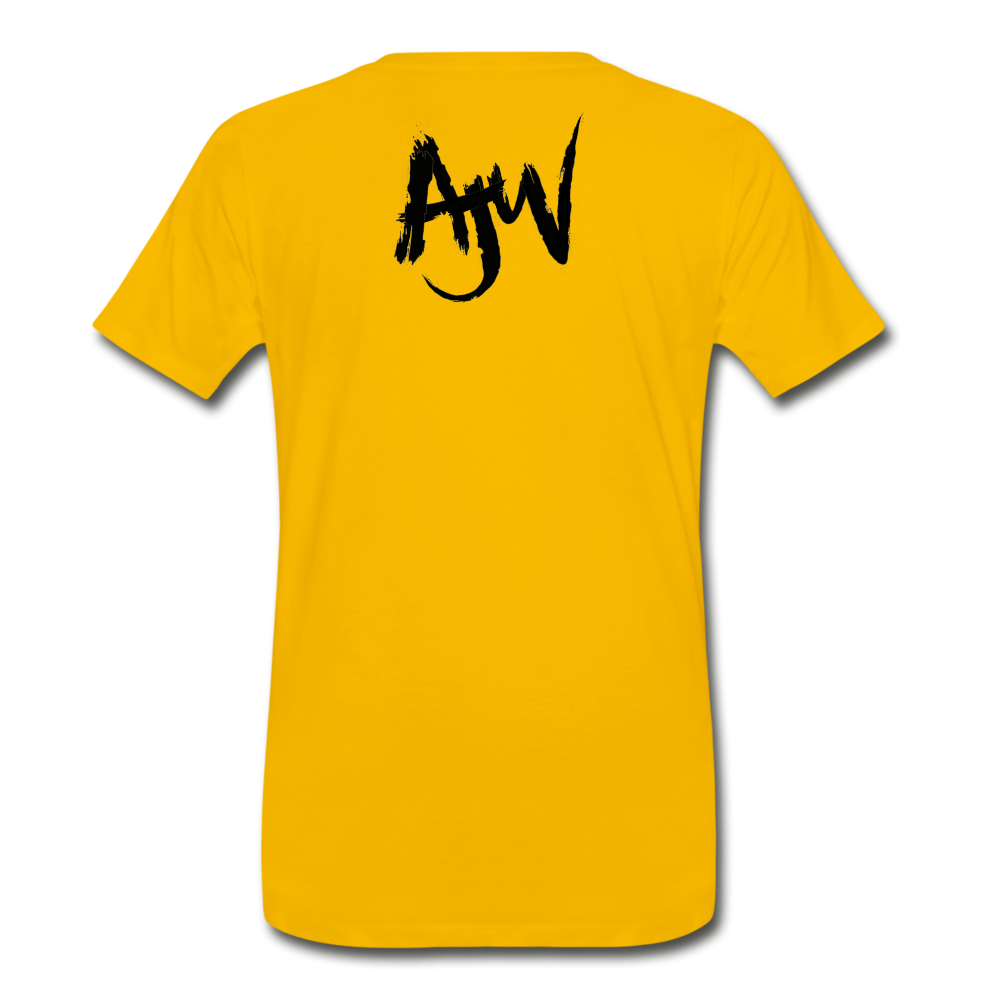 Men's Phoneline Premium T-Shirt - sun yellow