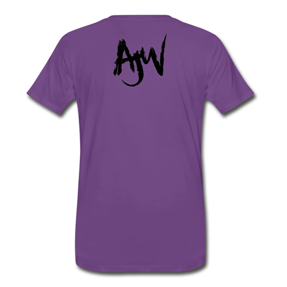 Men's Phoneline Premium T-Shirt - purple