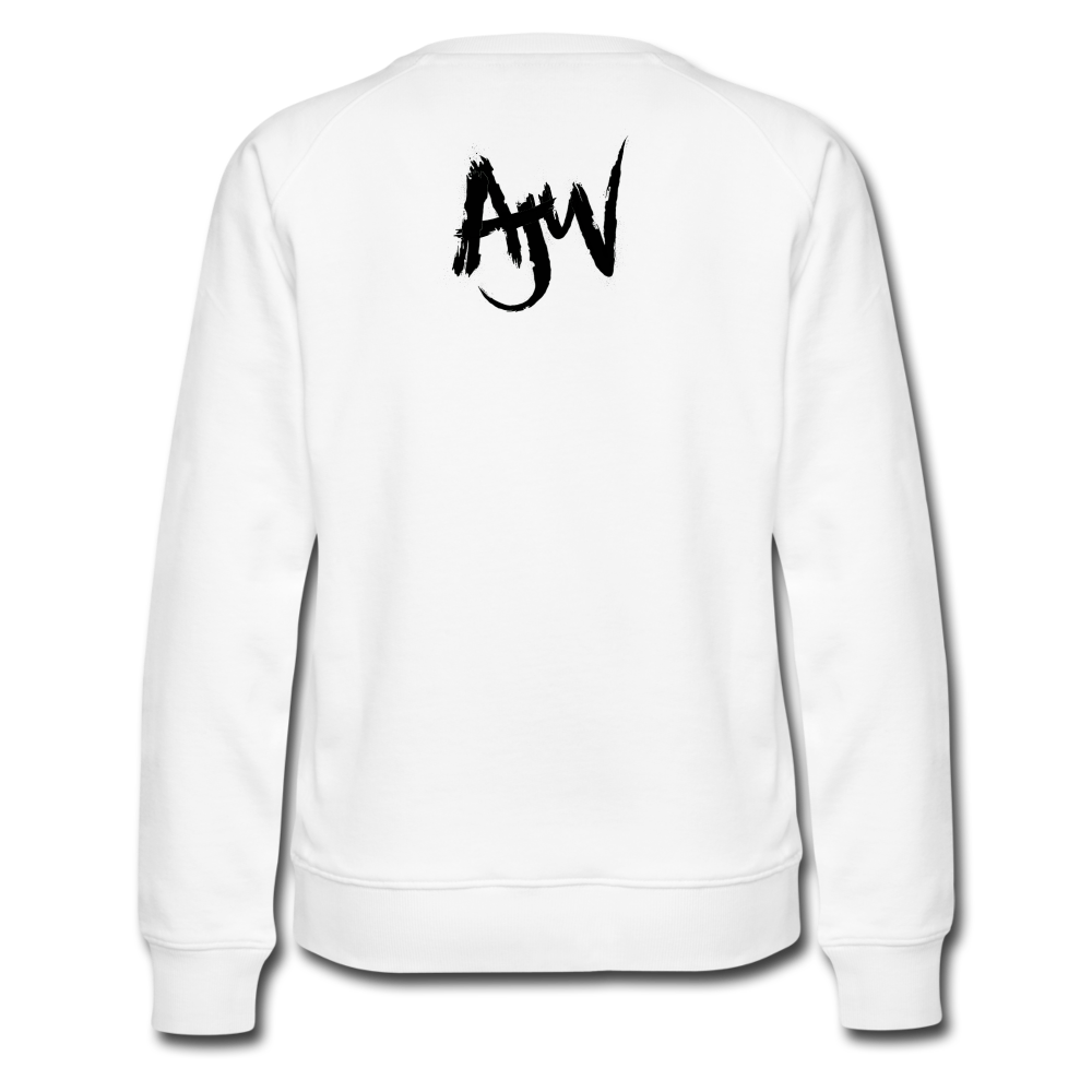 Women’s Premium Stars Sweatshirt - white