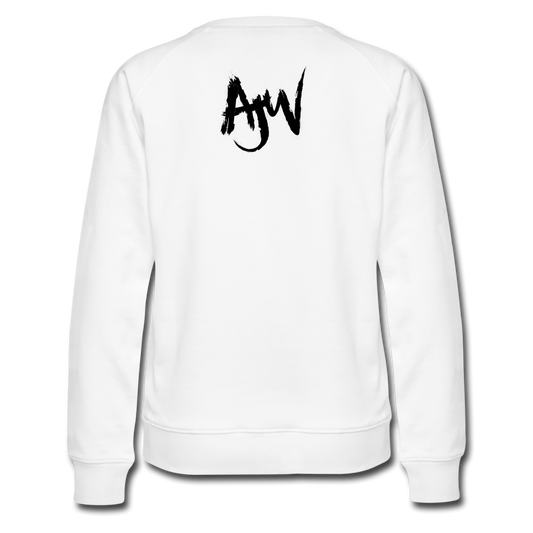 Women’s Premium Stars Sweatshirt - white