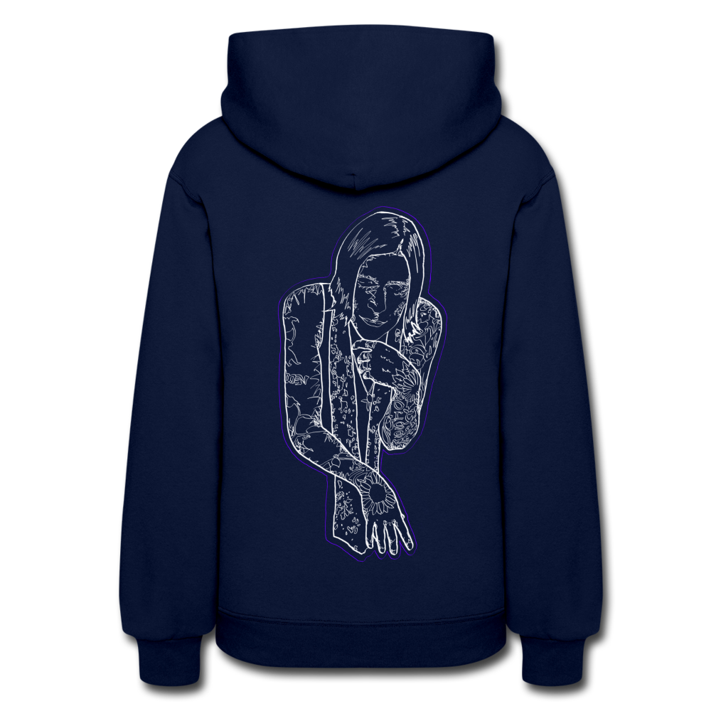 Women's AJW Hoodie - navy