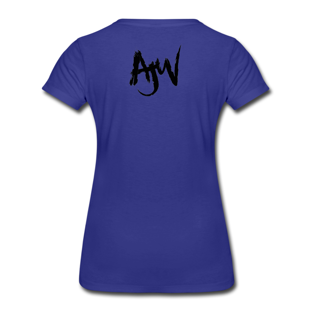 Women’s Premium Phoneline T-Shirt - royal blue