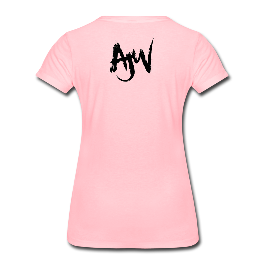 Women’s Premium Phoneline T-Shirt - pink